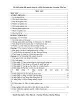 SKKN Các biện pháp đẩy mạnh công tác xã hội hóa giáo dục ở trường Tiểu học.