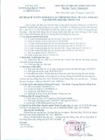 Ke hoach tuyen sinh Cao hoc Dot 1 nam 2017