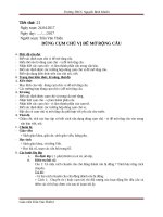 GIÁO ÁN BÀI DÙNG CỤM CHỦ VỊ ĐỂ MỞ RỘNG CÂU