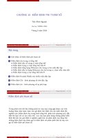 XSTK Ứng Dụng Trong Kinh Tế - TLU and maths ď Chuong10_HO