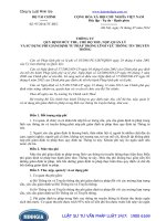 Thông tư số: 97 2014 TT-BTC quy định mức thu, nộp, quản lý và sử dụng phí giám định trong thông tin truyền thông năm 2014.