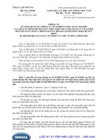 Thông tư số: 102 2014 TT-BTC sửa đổi, bổ sung Thông tư số 24 2005 TT-BTC kèm theo Quyết định số 180 2002 QĐ-TTg năm 2014.