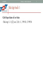 Bai tap 1.1 ([2] sec 2.6)