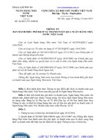 Thông tư 26 2013 TT-NHNN ban hành biểu phí dịch vụ thanh toán qua ngân hàng nhà nước việt nam