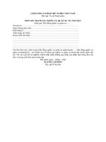 Mau don xin tinh nguyen tham gia nghia vu quan su