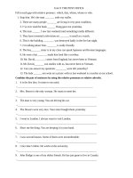 bai tap ngu phap tieng Anh 11 hoc ki 2