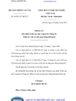 Thông tư 16 2012 TT-BGTVT Quy định về đào tạo, cấp và quản lý Chứng chỉ Thẩm tra viên an toàn giao thông đường bộ