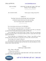 Thông tư 153 2013 TT-BTC quy định về thủ tục thu-nộp tiền phạt-biên lai thu tiền phạt