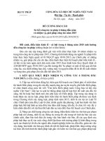 Hướng dẫn sơ kết công tác 6 tháng đầu năm và nhiệm vụ, giải pháp công tác 6 tháng cuối năm 2015 De cuong BC