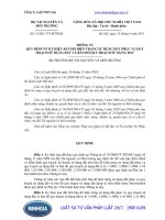 Thông tư 13 2011 TT-BTNMT Quy định về ký hiệu bản đồ hiện trạng sử dụng đất phục vụ quy hoạch sử dụng đất và bản đồ quy hoạch sử dụng đất