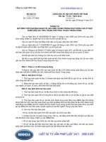 Thông tư 13 2011 TT-BNV quy định thời hạn bảo quản tài liệu hình thành trong hoạt động của Ủy ban nhân dân các tỉnh, thành phố trực thuộc Trung ương