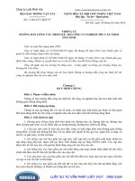 Thông tư số: 11 2014 TT-BGTVT hướng dẫn công tác thiết kế, thi công và nghiệm thu cầu treo dân sinh năm 2014.