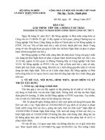 Tài liệu họp tư vấn thẩm định Nghị định quy định xử phạt vi phạm hành chính trong lĩnh vực thú y