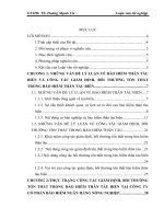 Thực trạng công tác giám định, bồi thường trong bảo hiểm thân tàu biển tại công ty cổ phần bảo hiểm ngân hàng nông nghiệp 