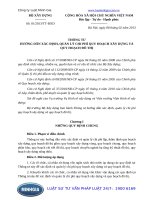 Thông tư 01 2013 TT-BXD hướng dẫn xác định, quản lý chi phí quy hoạch xây dựng và quy hoạch đô thị