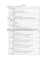 thực trạng việc điều hành và thực hiện chính sách tiền tệ của chính phủ việt nam giai đoạn từ 2009   2014 