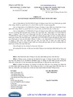 Thông tư số: 30 2014 TT-BGDĐT ban hành Quy định đánh giá học sinh tiểu học năm 2014.