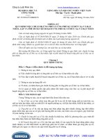 Thông tư số: 25 2014 TT-BKHCN quy định việc lập và phê duyệt kế hoạch; chuẩn bị ứng phó và ứng phó bức xạ và hạt nhân năm 2014.