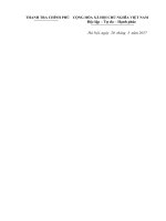 Tài liệu dự thảo Nghị định quy định một số điều và biện pháp thi hành Luật Khiếu nại