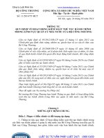 Thông tư 11 2014 TT-BCT quy định về hoạt động kiểm soát thủ tục hành chính trong lĩnh vực quản lý nhà nước