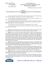 Thông tư số: 42 2014 TT-BTC ban hành Điều lệ mẫu áp dụng cho các Quỹ đầu tư phát triển địa phương năm 2014.