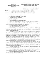 Dự thảo Báo cáo hội nghị cán bộ công chức HVHCQG 2014