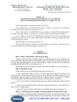 Thông tư số : 03 2014 TT-BKHĐT hướng dẫn về đăng kí hợp tác xã và chế độ bão cáo tình hình hoạt động của hợp tác năm 2014