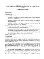 Lấy ý kiến dự thảo kế hoạch Áp dụng thí điểm Bộ công cụ lồng ghép vấn đề bình đẳng giới trong công tác xây dựng văn bản của Bộ Tư pháp DT Bo cong cu