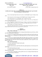 Thông tư số: 23 2014 TT-NHNN hướng dẫn việc mở và sử dụng tài khoản tại tổ chức cung ứng dịch vụ thanh toán năm 2014.