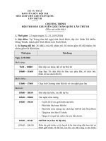 Công văn triệu tập các Đội thi về dự Hội thi Hòa giải viên giỏi toàn quốc lần thứ III CT.NB.10.9. DUYET