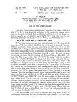 Tài liệu họp thẩm định DT Quyết định của Thủ tướng Chính phủ về xây dựng, thực hiện hương ước, quy ước.