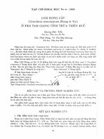 DSpace at VNU: Loài rong câu (Gracilaria stenuispicata Zhang et Xia) ở phá Tam Giang tỉnh Thừa Thiên Huế.