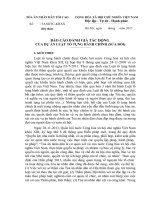 Du thao Bao cao danh gia tac dong