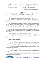 Thông tư 26 2013 TT-BCT quy định về mẫu biên bản, quyết định sử dụng trong hoạt động kiểm tra và xử phạt vi phạm hành chính của quản lý thị trường