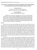 DSpace at VNU: Ứng dụng mô hình wam dự báo trường sóng biển Đông và mô hình wam dự báo trường sóng ven bờ