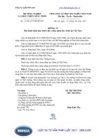 Thông tư 31 2011 TT-BNNPTNT Ban hành danh mục thuốc thú y được phép lưu hành tại Việt Nam