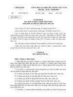 Tài liệu họp thẩm định dự thảo Nghị định xử phạt VPHC trong lĩnh vực thức ăn chăn nuôi, thủy sản