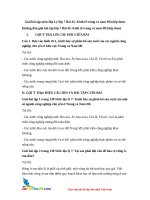 Giai bai tap mon dia ly lop 7 bai 45 kinh te trung va nam mi tiep theo