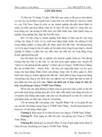 Khảo sát đánh giá về thực trạng tổ chức bộ máy văn phòng tại công ty TNHH nam thắng