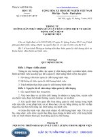 Thông tư 19 2013 TT-BYT hướng dẫn thực hiện quản lý chất lượng dịch vụ khám bệnh, chữa bệnh tại bệnh viện