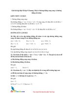 Giai bai tap dai so lop 9 chuong 2 bai 4 duong thang song song va duong thang cat nhau