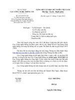 Lay y kien du thao De an UDCNTT THADS 13122013