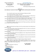 Thông tư số: 51 2014 TT-BTNMT quy định quy chuẩn kỹ thuật về môi trường địa bàn Hà Nội năm 2014.