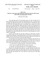 Bao cao giai trinh tiep thu Luat