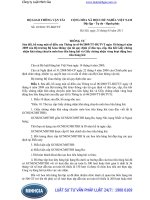 Thông tư 10 2011 TT-BGTVT Sửa đổi, bổ sung một số điều của Thông tư số 06 2009 TT-BGTVT ngày 18 tháng 6 năm 2009 của Bộ trưởng Bộ Giao thông vận