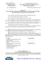 Thông tư số: 11 2014 TT-BTTTT quy định Quy chuẩn quốc gia về chất lượng truyền hình số mặt đất DVB- T2 tại điểm thu năm 2014.