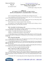 Thông tư số: 20 2014 TT-BYT quy định tỷ lệ phần trăm tổn thương cơ thể trong giám định pháp y và pháp y tâm thần năm 2014.