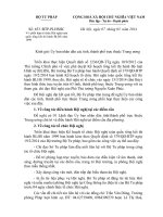 Công văn về việc phối hợp tổ chức Hội nghị toàn quốc tổng kết thi hành BLHS năm 1999 CV dia phuongF