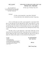 Công văn trả lời kiến nghị của các Bộ, ngành, Ủy ban nhân dân các tỉnh, thành phố trực thuộc Trung ương Cong van so 3272