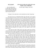 Hướng dẫn việc công chứng, chứng thực hợp đồng, văn bản thực hiện các quyền của người sử dụng đất